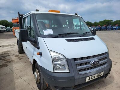 2014 Ford Transit 125 T350 RWD Crew Cab Tipper