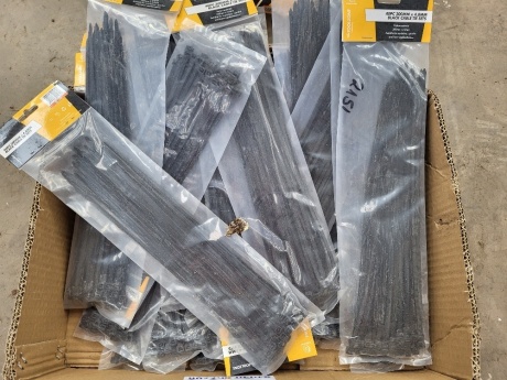 20x Packets of Black Cable Ties