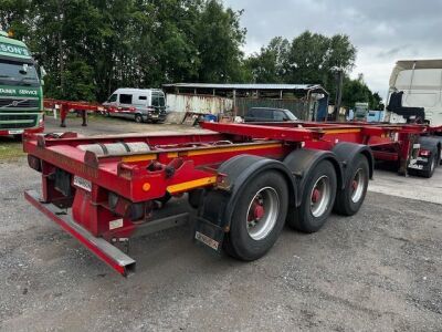 2015 Dennison Triaxle Sliding Skeletal Trailer - 17