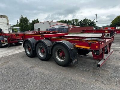 2015 Dennison Triaxle Sliding Skeletal Trailer - 18