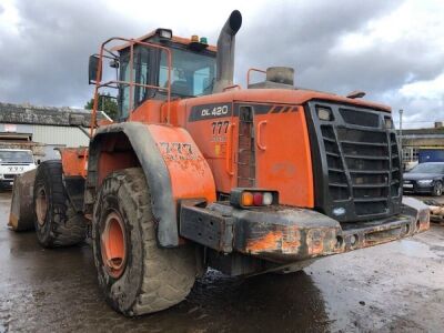 2013 Doosan DL420-3 Wheeled Loader - 2