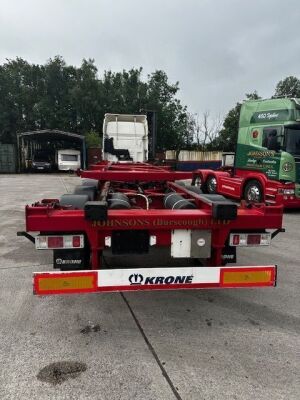 2020 Krone Triaxle Sliding Skeletal Trailer - 5