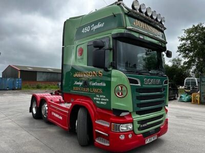 2016 Scania R450 Topline 6x2 Midlift Tractor Unit