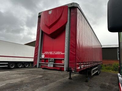 2018 Tiger Triaxle 13.7m Curtainside Trailer - 3