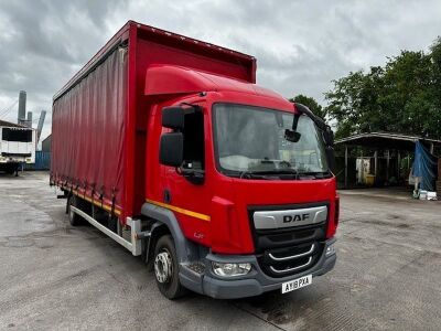 2018 DAF LF230 4x2 Curtainside Rigid