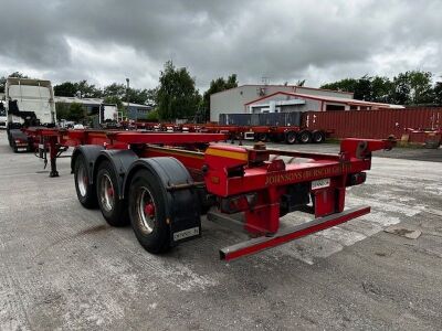 2014 Dennison Triaxle Sliding Skeletal Trailer - 2