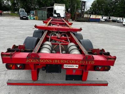 2014 Dennison Triaxle Sliding Skeletal Trailer - 5