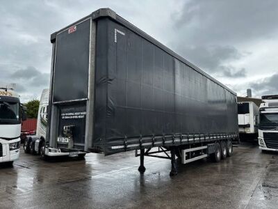 2020 SDC Trailers Triaxle Curtainside Trailer