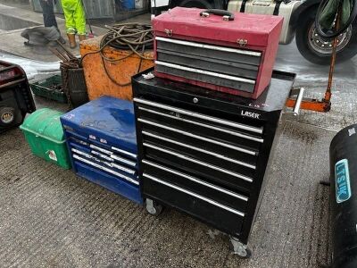 4x Tool/Storage Boxes