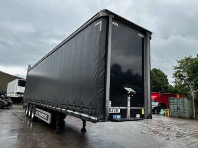 2022 Montracon TriAxle Curtainside Trailer