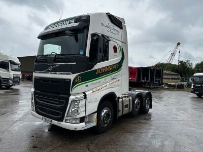 2016 Volvo FH500 XL Globetrotter 6x2 Midlift Tractor Unit - 3