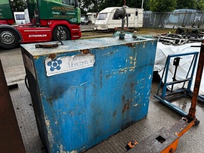 Oil Tank c/w: Dispensing Pump & Gauge