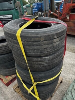 9x Used Tyres Various Sizes