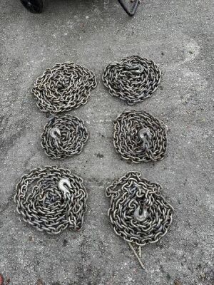 6x Lashing Chains