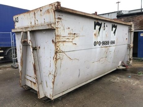 25 yrd Covered Big Hook Bin 