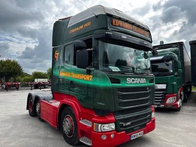 2016 Scania R450 6x2 Midlift Tractor Unit