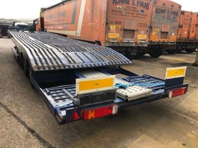 1998 Lohr Triaxle 2 Deck Car Transporter Trailer - 7