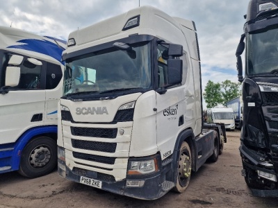 2018 Scania R450 6x2 Rear Lift Tractor Unit