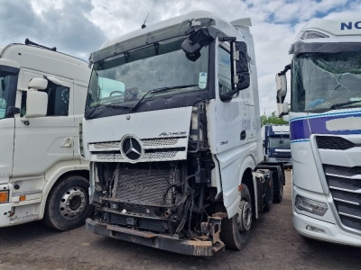 2015 Mercedes Actros 2545 6x2 Midlift Tractor Unit