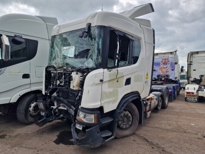 2023 Scania G410 LNG 6x2 Mini Midlift Tractor Unit