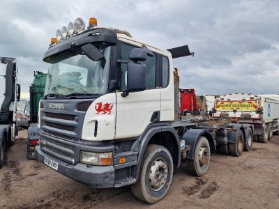 2008 Scania P380 Drawbar 8x4 Hook Loader