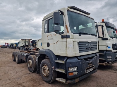 2011 MAN TGA 32 350 8x4 Chassis Cab