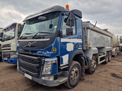 2017 Volvo FM410 8x4 Alloy Body Tipper