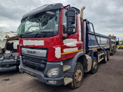 2019 DAF CF450 8x4 Steel Body Tipper