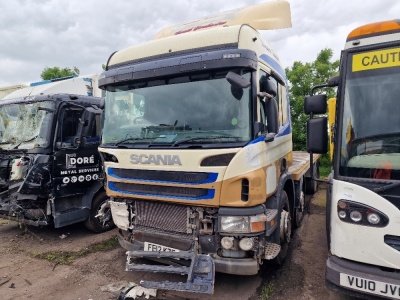 2012 Scania 8x2 Rear Lift Flat Rigid