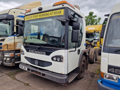 2010 Dennis 6x2 Midlift Chassis Cab