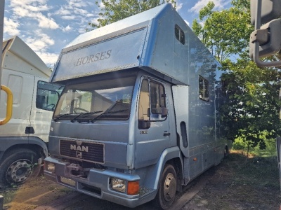 1998 MAN 8 163 Horsebox