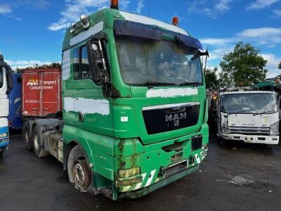 2009 MAN TGX 26.480 6x4 Tractor Unit