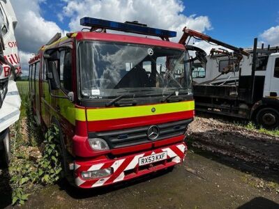 2013 Mercedes 4x2 Fire Engine