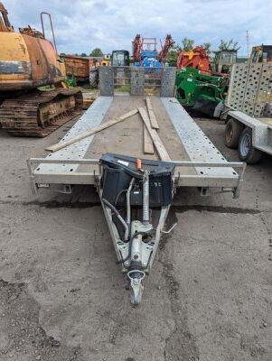 Bateman Triaxle Tipping Plant Trailer