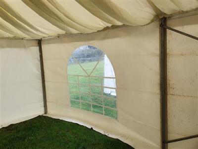2 of 6m x 6m Metal Framed Marquee - 7