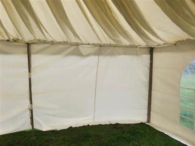 2 of 6m x 6m Metal Framed Marquee - 8