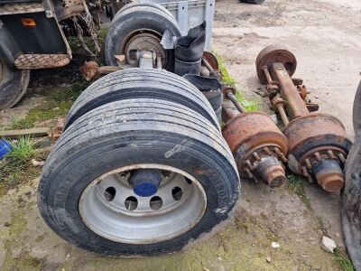 3 x BPW Drum Brake Axles