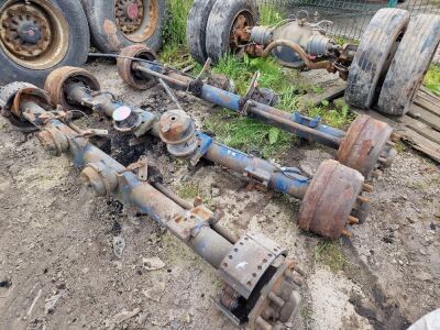 3 x Drum Brake Axles