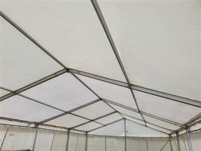 6 x 12 Aluminium Framed Marquee - 9