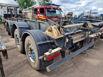 2020 Triaxle Trailer Chassis Section, Jost Axles, Disc Brakes & 5 x Alloys 