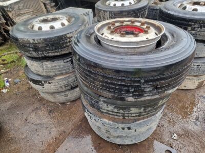 8 x Alloy Rims & Tyres