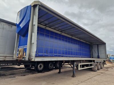 2015 Tiger Triaxle Curtainside Trailer