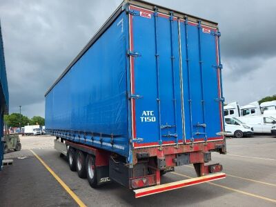 2014 SDC 13.7m Triaxle Curtainside Trailer - 4