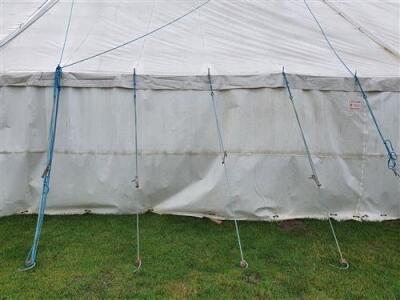 Complete 40ft x 80ft Traditional Pole Marquee, - 13