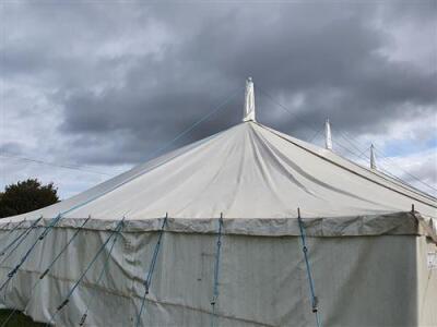 Complete 40ft x 80ft Traditional Pole Marquee, - 18