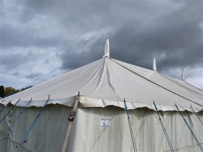 Complete 40ft x 80ft Traditional Pole Marquee, - 22