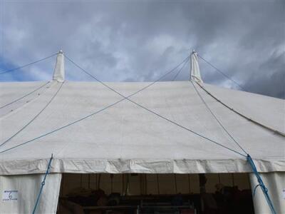 Complete 40ft x 80ft Traditional Pole Marquee, - 25