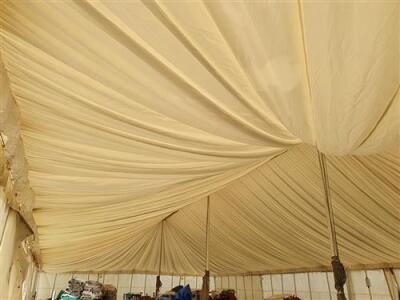 Complete 40ft x 80ft Traditional Pole Marquee, - 32