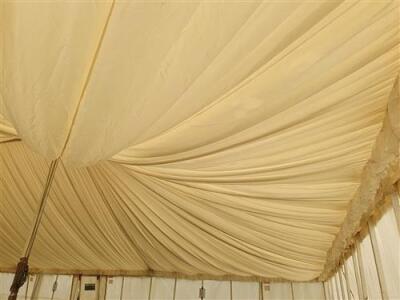 Complete 40ft x 80ft Traditional Pole Marquee, - 33