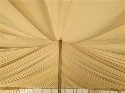 Complete 40ft x 80ft Traditional Pole Marquee, - 34